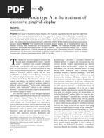 Download Botox Excessive Gingival Display by neat77 SN15960166 doc pdf
