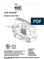 Craftsman Belt Sander Model 320.17559 Operator's Manual.pdf