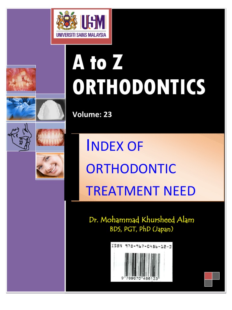 A To Z Orthodontics Vol 23 Index of Orthodontic Treatment Need | PDF ...
