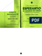 Esperanto Al Alcance de Todos