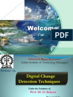 Digital Change Detection Techniques Using Remote Sensor Data