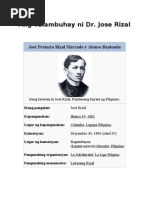 Download Ang Talambuhay Ni Dr Jose Rizal by NicoleBagon SN159625348 doc pdf