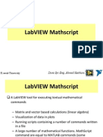 LabVIEW Mathscrip