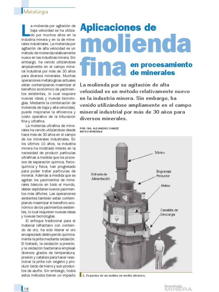 aplicaciones_molienda | Molino (molienda) | Metalurgia