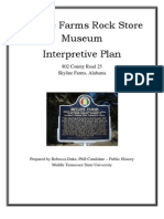 Skyline Farms Rock Store Museum Interpretive Plan