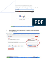 Para Compartir Documentos en Google Docs