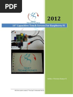 Download Touchscreen for Raspberry Pi by Praveen Kumar R SN159647092 doc pdf