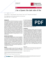 To Be or Not To Be A Queen: The Dark Side of The Ant Genome: Posterpresentation Open Access