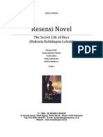 Resensi Novel "Secret Life of Bees" Terjemahan "Rahasia Kehidupan Lebah"