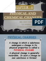 Physical and Chemical Changes