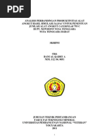 Download Analisis Perbandingan Produktivitas Alat Angkut Hasil Simulasi Talppac Untuk Penentuan Jumlah Alat Angkut Caterpilar 793 c Pt Nnt Ntb by devistt SN159665413 doc pdf