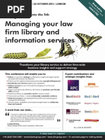 Managing Your Law Firm Library and Information Services