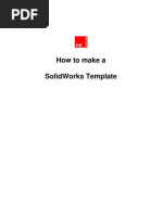 Solidworks Drawing Template Document