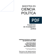 58-Partidos políticos y sistemas de partidos en el Perú - PEASE - LÓPEZ y otros
