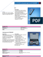 Grease Gun 1077600, 1077600 H and Grease Gun Set 1077600/SET