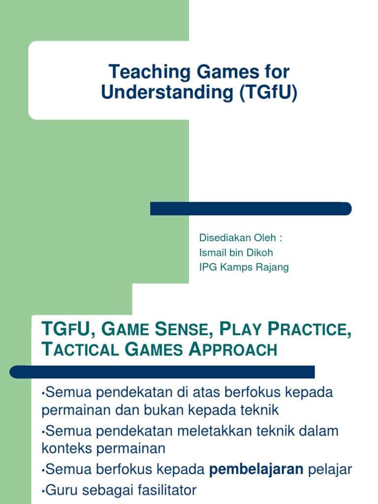 TGfU BM | PDF