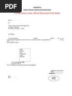 Bank Format IEC CODE