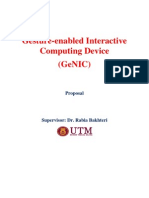 Gesture-Enabled Interactive Computing Device (Genic) : Proposal