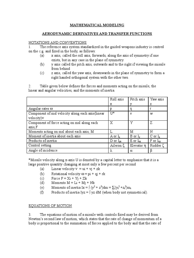 Missile Motion and Landing Site Analysis | PDF | Flight Dynamics (Fixed ...