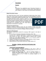 Profile of the Floriculture Scenario