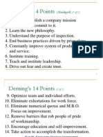 Deming's 14 Principles PPT