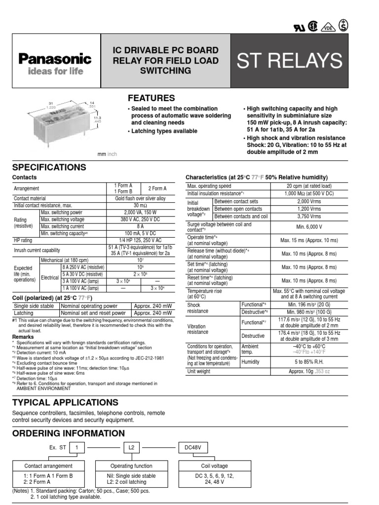 Relay 5 Volts PDF | PDF | Switch | Relay