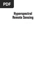 Hyperspectral Remote Sensing Spied 2012