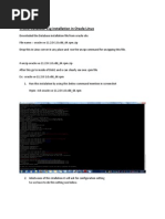 Database Installation in Linux