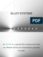 Alloy System Alloy Engineering Materials Alloy System