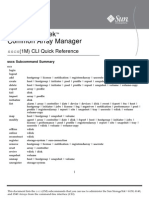 Command Quick Reference