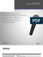 SM58 Microphone Manual
