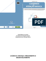 Cadernos Atencao Basica 33 Saude Crianca Crescimento Desenvolvimento