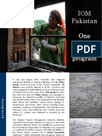 Iom Pakistan 2011 One Room Shelter Program