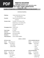 CONTOH SUSUNAN PANITIA CONTOH SUSUNAN PANITIA