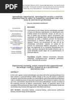Aprendizaje experiencial