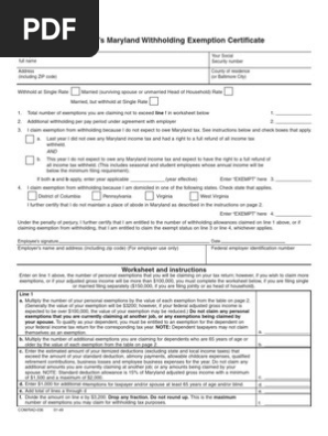 Department Of Labor Mw507 Pdf Withholding Tax Income Tax In The United States