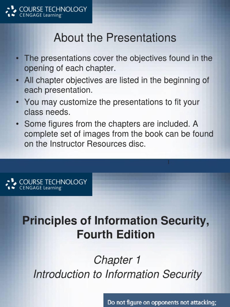 Information Security Presentation Overview | PDF | Technology & Engineering