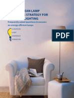 European lamp industry's strategy for phasing out inefficient domestic lighting