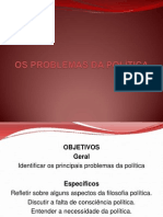 Aula 3 - Os problemas da política