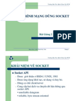 LẬP TRÌNH SOCKET JAVA