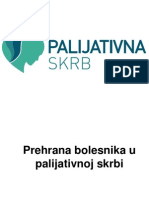 Prehrana Bolesnika u Palijativnoj Skrbi