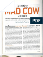 Detecting Mad Cow Disease