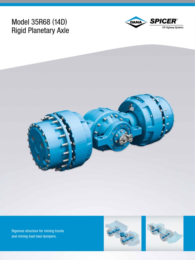 14D Axle | PDF | Technology & Engineering