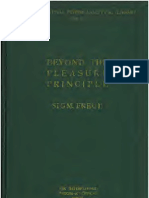 Freud 1922 Beyond The Pleasure Principle K Text