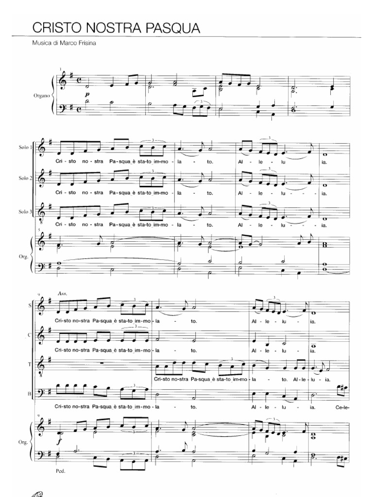 Gloria Sacerdote Per Sempre Frisina Spartito Pdf