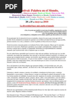 Palabra en El Mundo IV