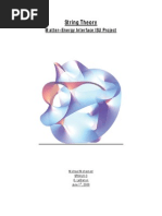 Download String Theory Essay by Michael Mohamed SN15981390 doc pdf