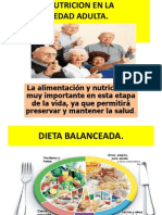 Nutricion en La Edad Adulta.