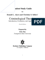 Criminological Theories