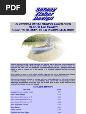 Canoe Catalogue